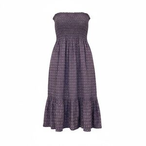 Moda International Strapless Purple Dress